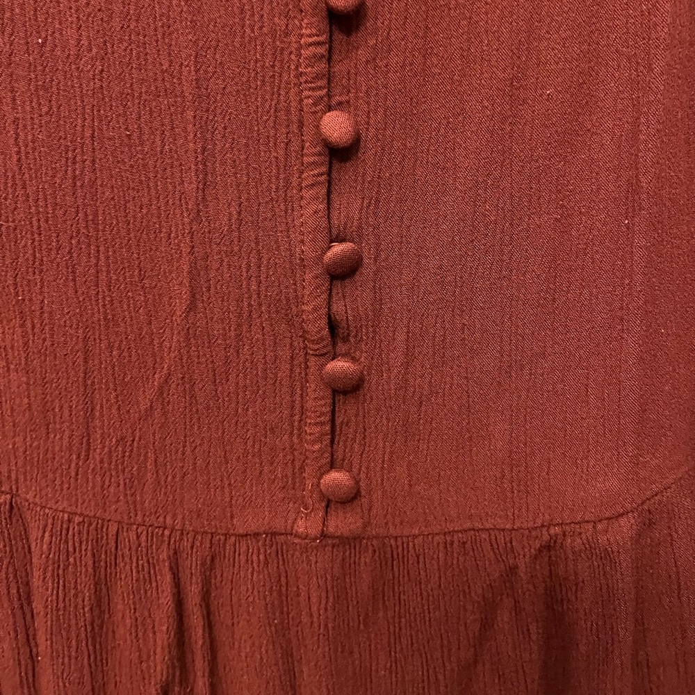 Maroon Casual Dress - Picture 5 of 8